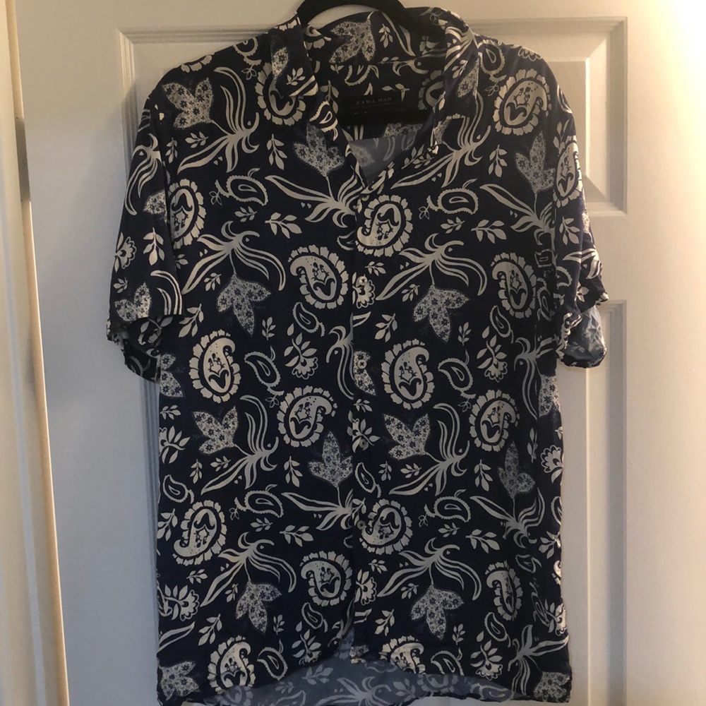 Zara Man Hawaiian shirt